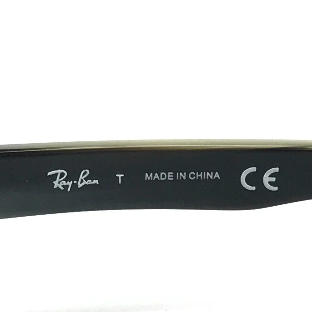 Ray-Ban Eyeglasses Frames RB5169 5540 Black Beige Rectangle Full Rim 54-16-140